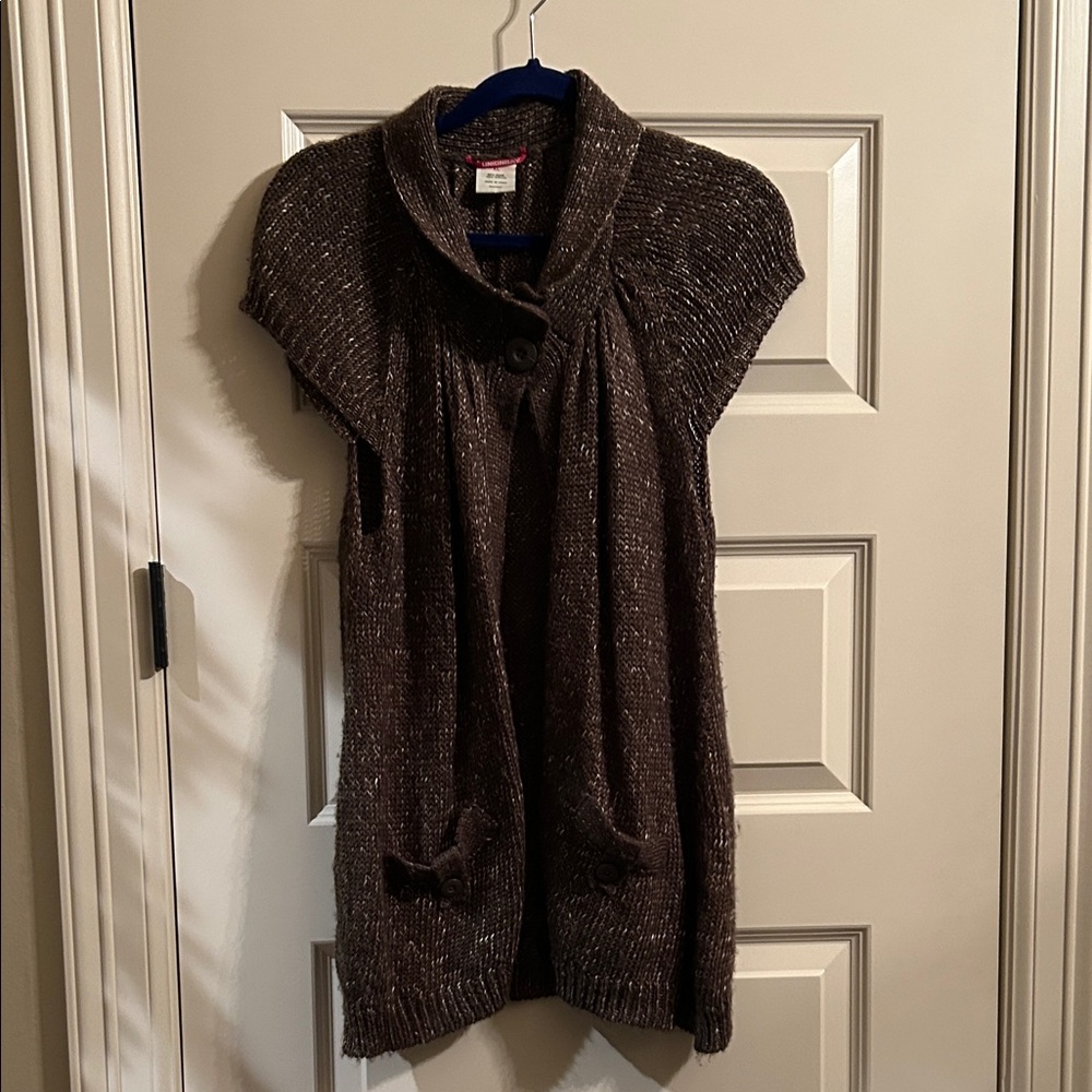 UNIONBAY Dark Brown Women's Cardigan